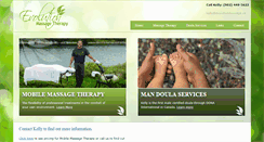 Desktop Screenshot of evolutionmassage.ca